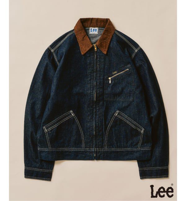 417 EDIFICE「【Lee / リー】417別注 91-B ジップブルゾン」|デニムジャケット|ブルー A