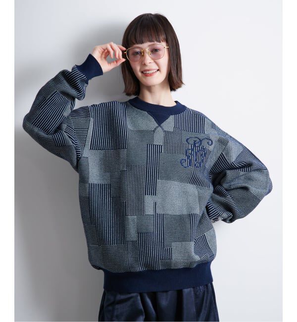 Paris Saint-Germain「【Paris Saint-Germain / パリ・サン＝ジェルマン】 JP Panel Sweat Knit」|ニット・セーター|