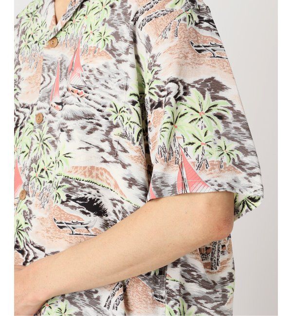 JOURNAL STANDARD「SUN SURF &times; JOURNAL STANDARD / 別注 アロハシャツ Palmtree &times; Wave」|シャツ・ブラウス|
