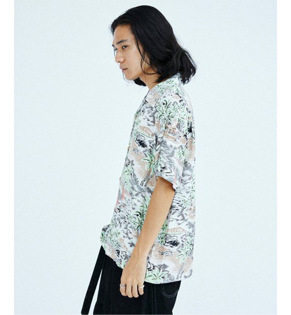 JOURNAL STANDARD「SUN SURF &times; JOURNAL STANDARD / 別注 アロハシャツ Palmtree &times; Wave」|シャツ・ブラウス|