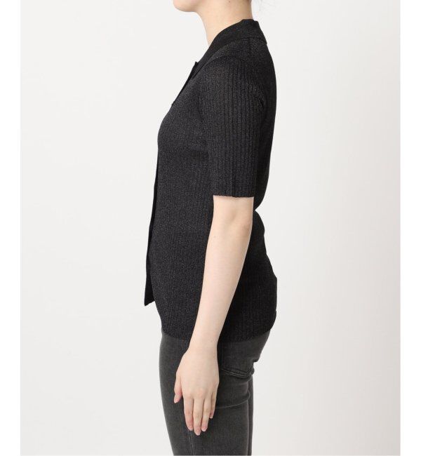 JOURNAL STANDARD relume「ラメ混リブポロプルオーバー」|ニット・セーター|