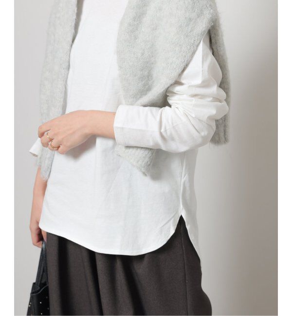 JOURNAL STANDARD relume「《追加4》USAコットンロングラウンドプルオーバー」|Tシャツ・カットソー|