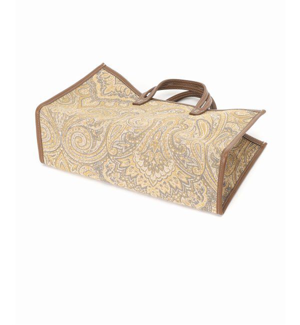 journal standard L'essage「【A VACATION/ア ヴァケーション】BREAD M YELLOW PAISLEY：トートバッグ」|トートバッグ|