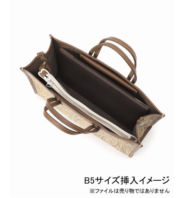 journal standard L'essage「【A VACATION/ア ヴァケーション】BREAD M YELLOW PAISLEY：トートバッグ」|トートバッグ|