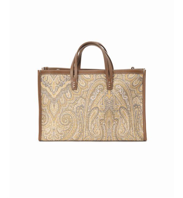 journal standard L'essage「【A VACATION/ア ヴァケーション】BREAD M YELLOW PAISLEY：トートバッグ」|トートバッグ|