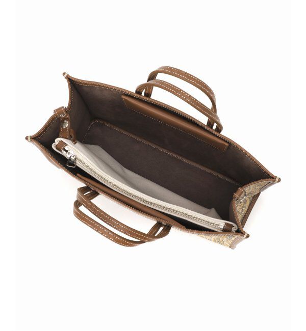 journal standard L'essage「【A VACATION/ア ヴァケーション】BREAD M YELLOW PAISLEY：トートバッグ」|トートバッグ|