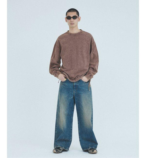 JOURNAL STANDARD「パネルガーメントダイ オーバーフィット」|Tシャツ・カットソー|