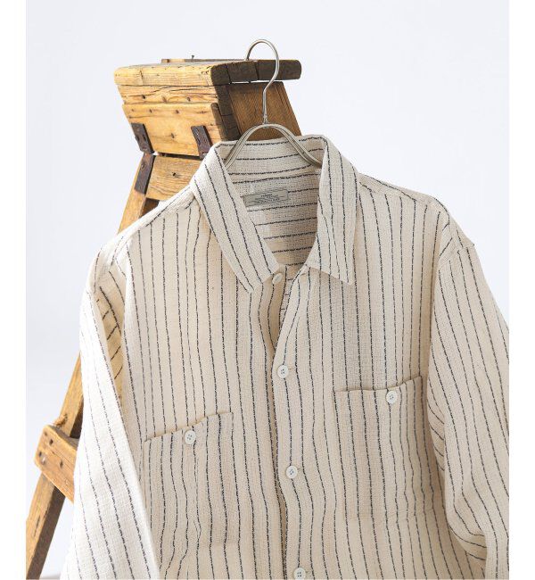 JOURNAL STANDARD relume「C/Lバスケット ピンストライプシャツ」|シャツ・ブラウス|