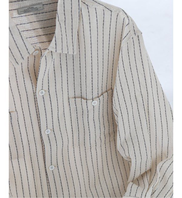 JOURNAL STANDARD relume「C/Lバスケット ピンストライプシャツ」|シャツ・ブラウス|