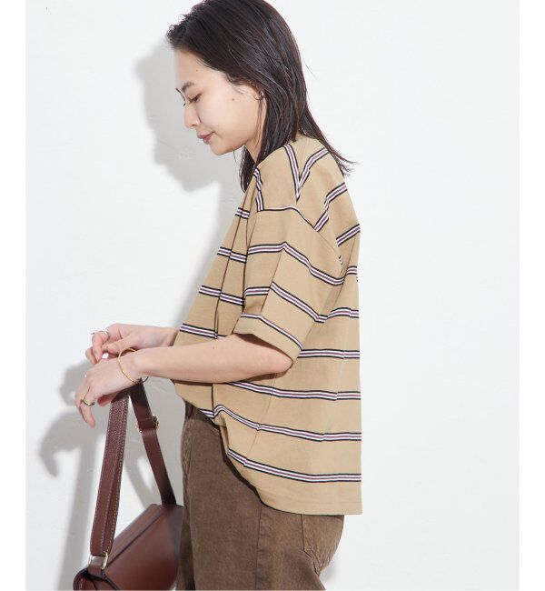 JOURNAL STANDARD「《追加4》汗ジミ防止ボーダービッグT」|Tシャツ・カットソー|