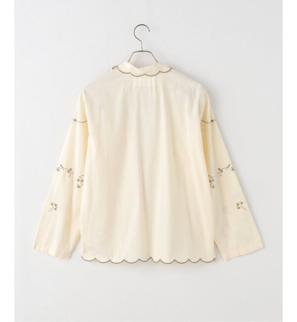 JOURNAL STANDARD「【SARA MALLIKA/サラマリカ】COTTON TWILL CUT WORK SHIRT」|シャツ・ブラウス|