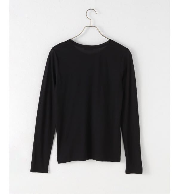 JOURNAL STANDARD「クルーネックコンパクトシアーロングT」|Tシャツ・カットソー|