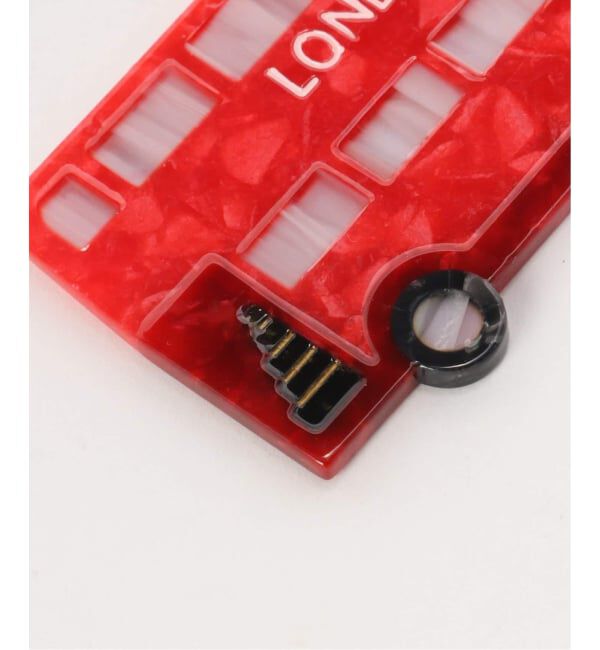 journal standard L'essage「【SOLAR ECLIPSE/ソーラーエクリプス】 London Bus Charm：キーチャーム」|キーケース|