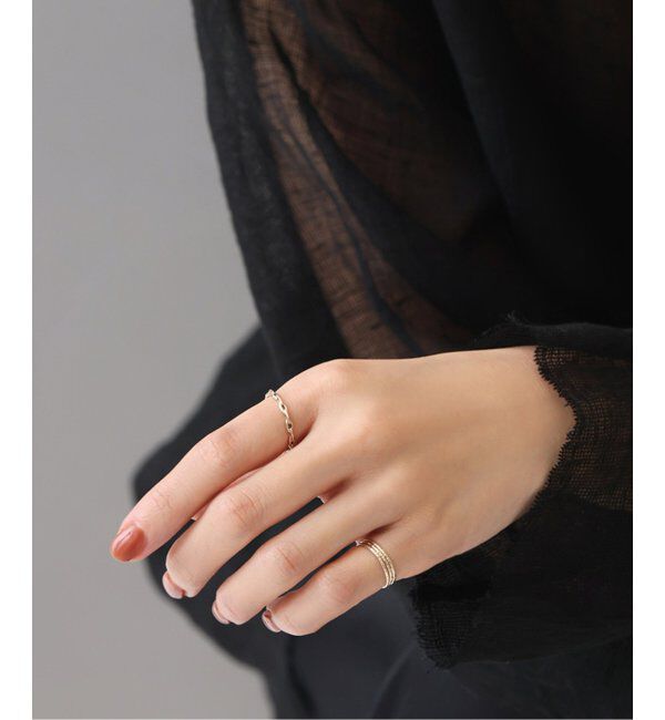 Lilas by Spick&Span「※チェーンモチーフリング K10」|リング|