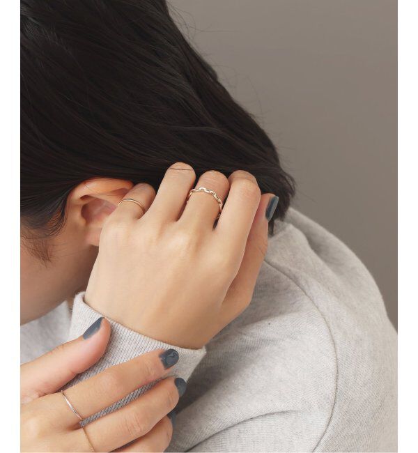 Lilas by Spick&Span「※チェーンモチーフリング K10」|リング|