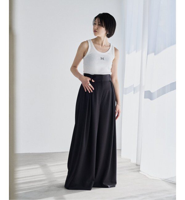 HARDY NOIR「細リブタンクトップ」|タンクトップ|