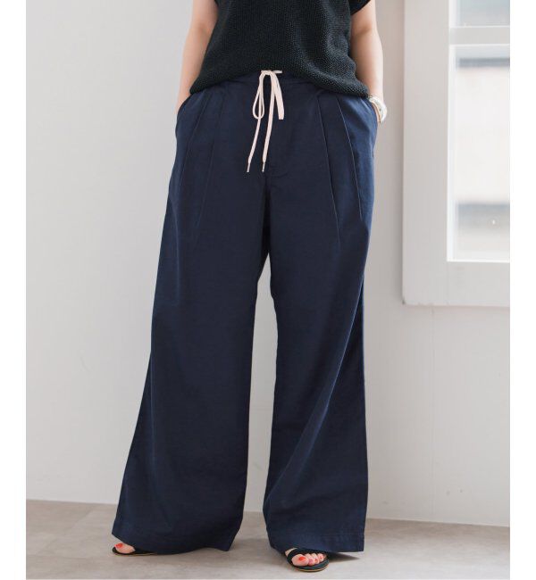 Spick and Span「コットンレーヨンドロストフレアパンツ」|その他|