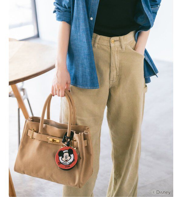 Spick and Span「WIFFLE / ウィッフル 別注ミッキーキーホルダーポーチ」|キーケース|