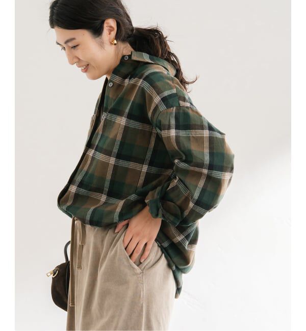 FRAMeWORK「ネルチェックシャツ」|シャツ・ブラウス|