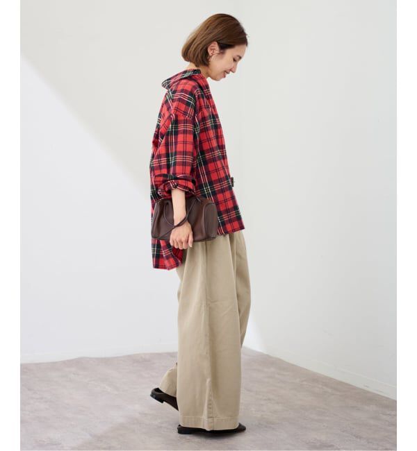 FRAMeWORK「ネルチェックシャツ」|シャツ・ブラウス|