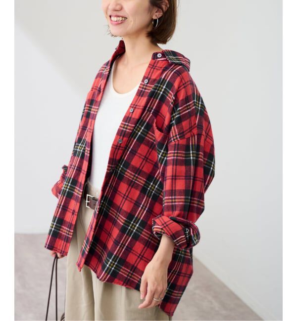 FRAMeWORK「ネルチェックシャツ」|シャツ・ブラウス|