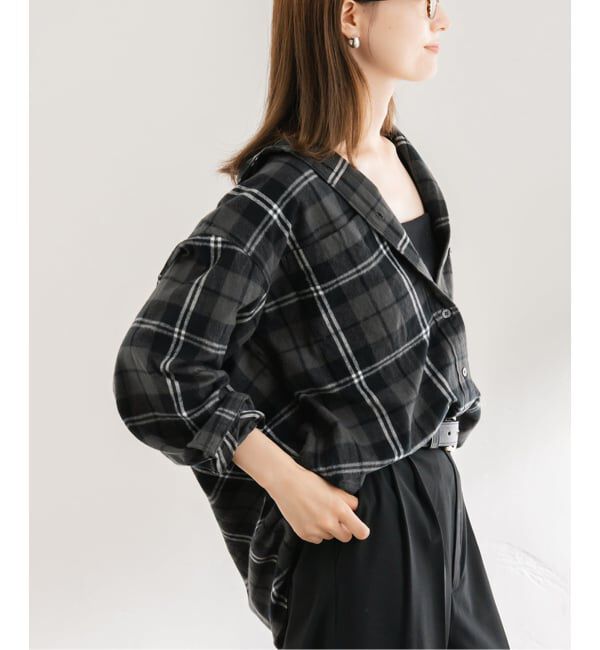 FRAMeWORK「ネルチェックシャツ」|シャツ・ブラウス|