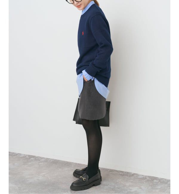 Spick and Span「《追加》シャギーミニスカート」|スカート|