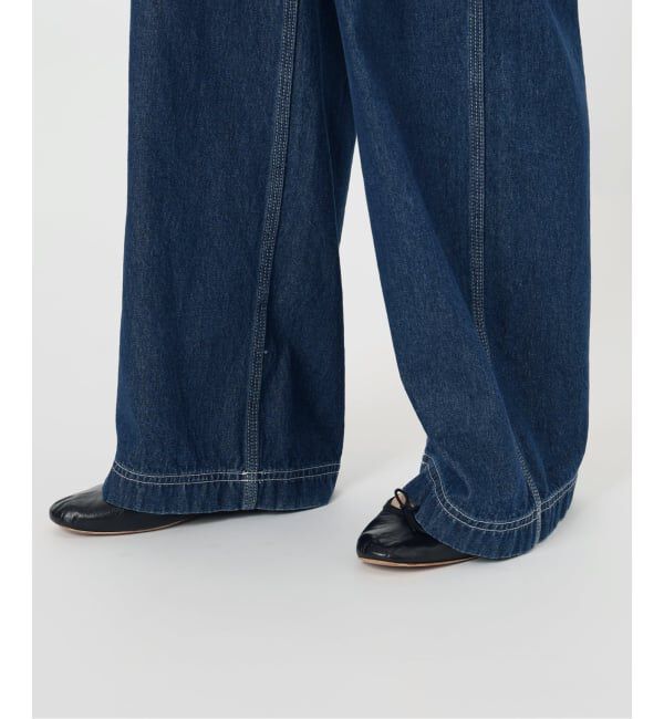 FRAMeWORK「UNION HERCULES/ユニオンヘラクレス MADE オーバーサイズペインターパンツ」|デニム|