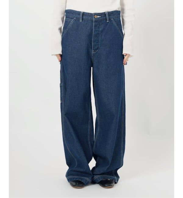 FRAMeWORK「UNION HERCULES/ユニオンヘラクレス MADE オーバーサイズペインターパンツ」|デニム|