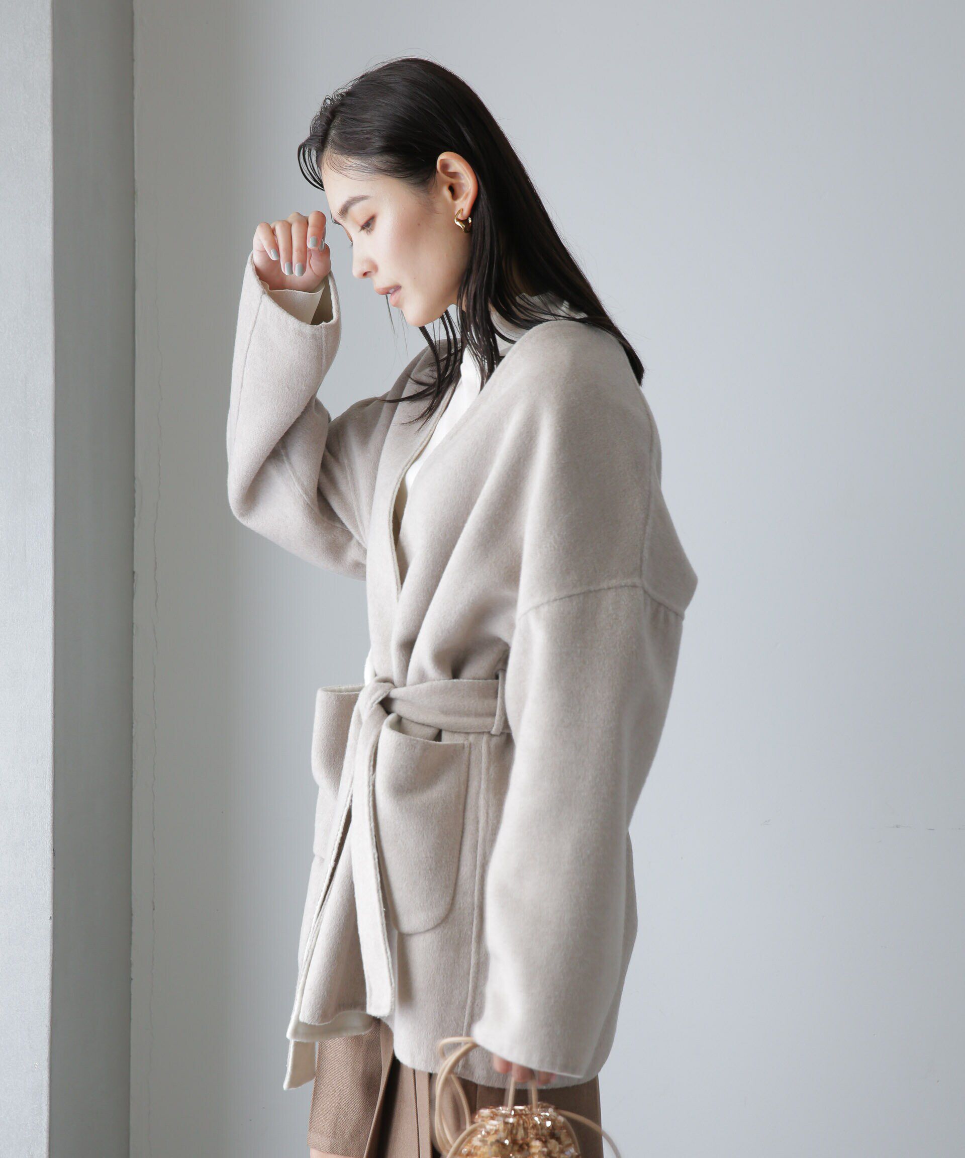 nano･universe「リバーガウンショートコート」|その他|