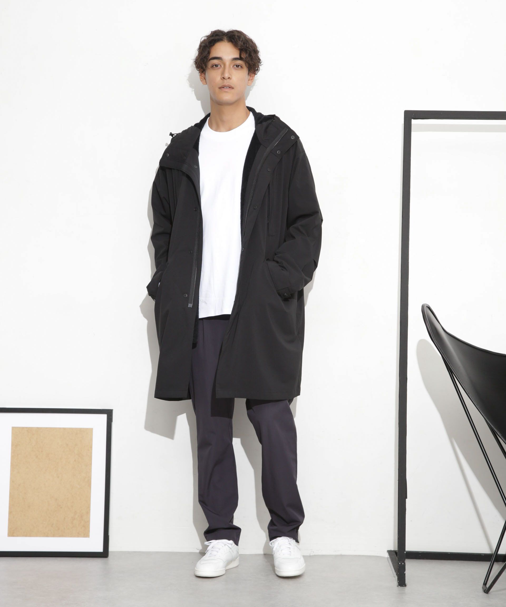 nano･universe「「Octa(R) CPCP(R)」ウォータープルーフ ライトフーディーコート」|その他|