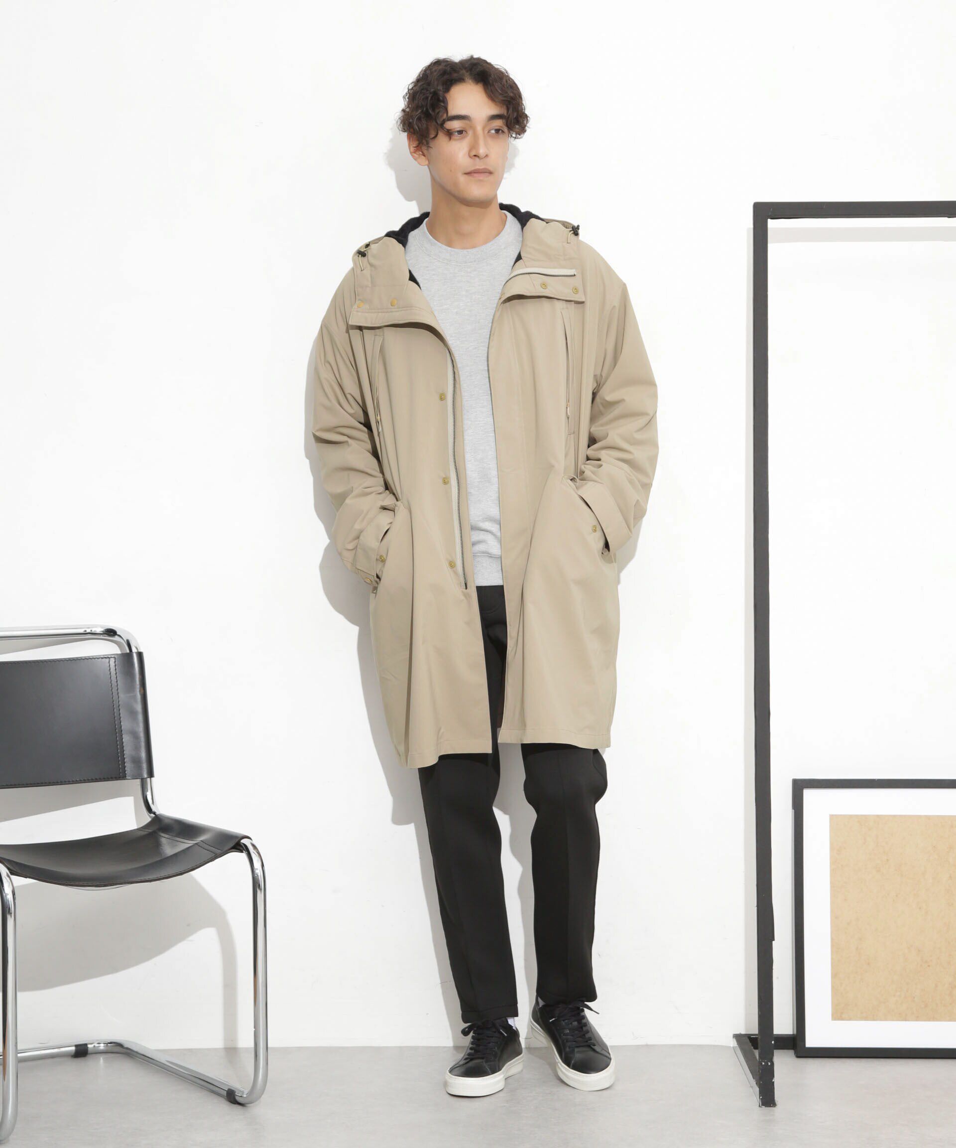 nano･universe「「Octa(R) CPCP(R)」ウォータープルーフ ライトフーディーコート」|その他|