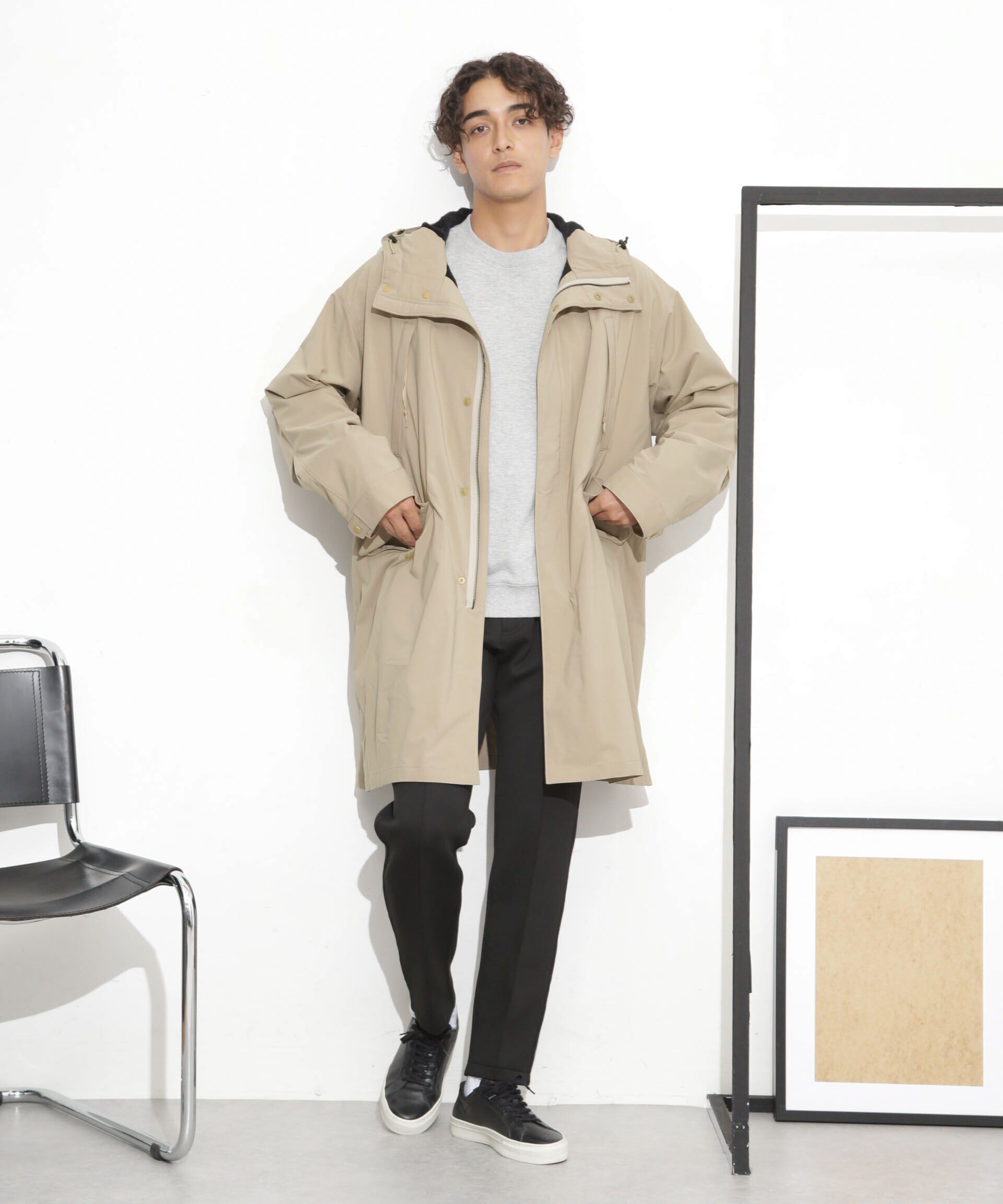 nano･universe「「Octa(R) CPCP(R)」ウォータープルーフ ライトフーディーコート」|その他|