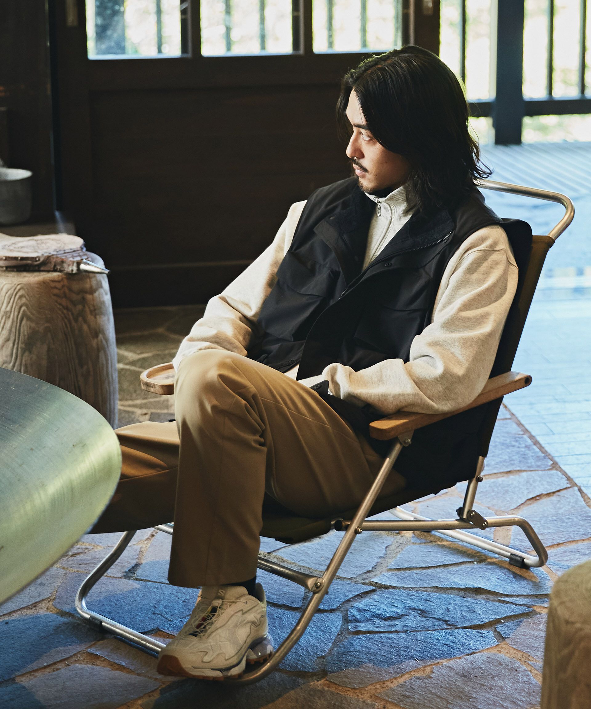 nano･universe「「Octa(R) CPCP(R)」ウォータープルーフカーゴベスト」|アウトドア|