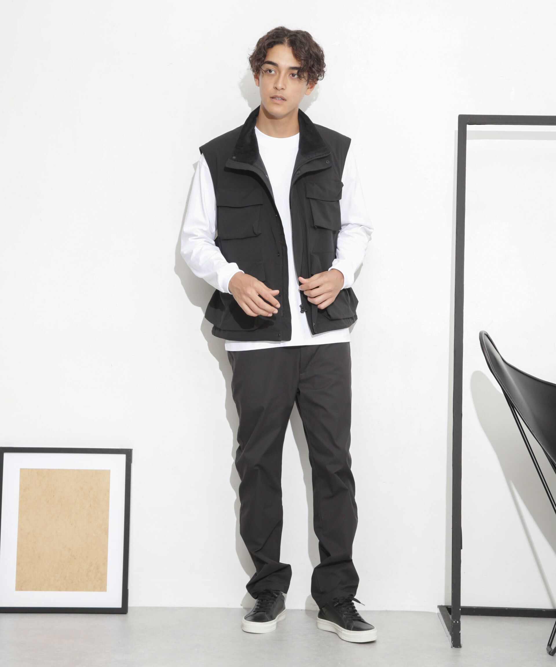 nano･universe「「Octa(R) CPCP(R)」ウォータープルーフカーゴベスト」|アウトドア|