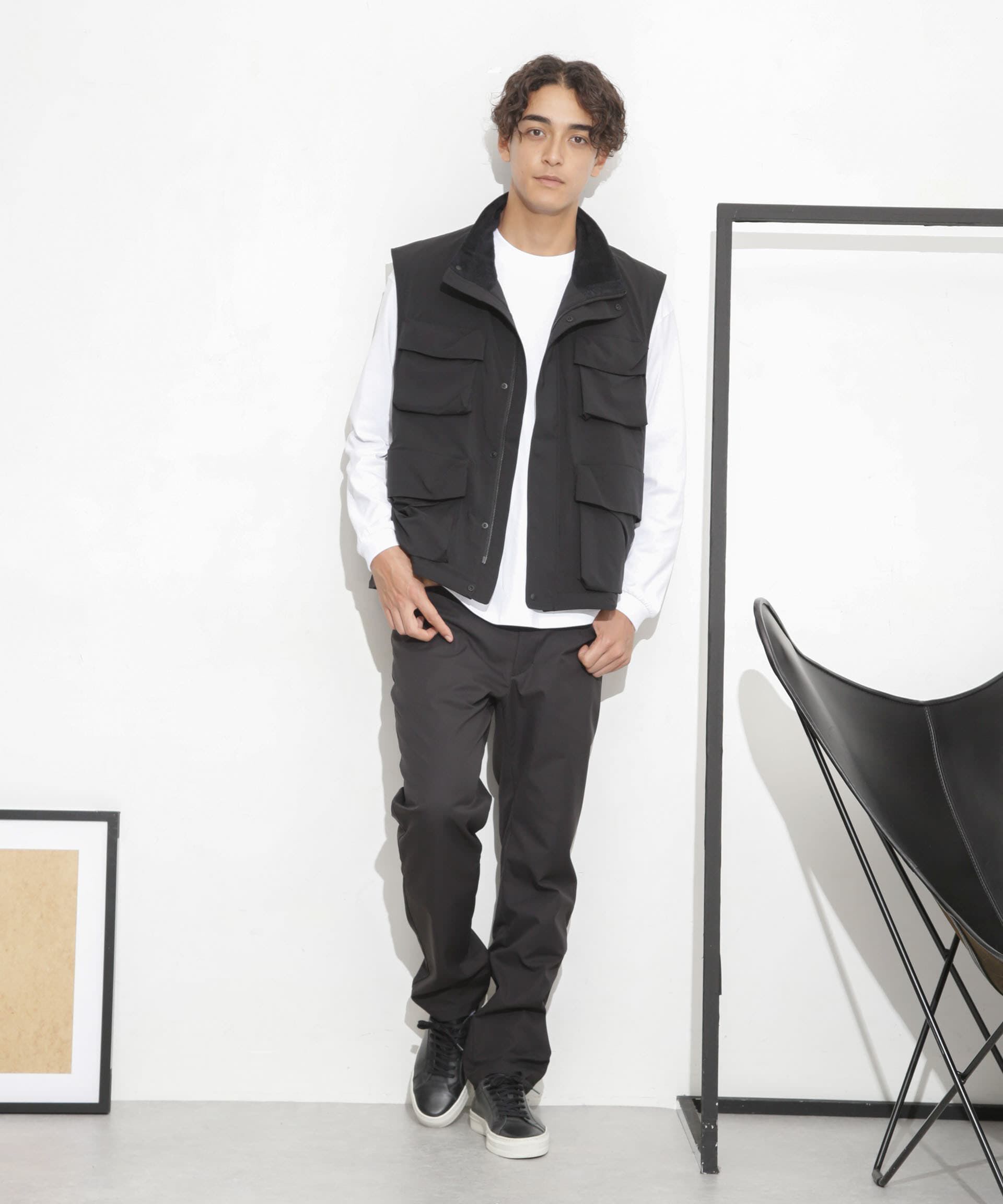 nano･universe「「Octa(R) CPCP(R)」ウォータープルーフカーゴベスト」|アウトドア|