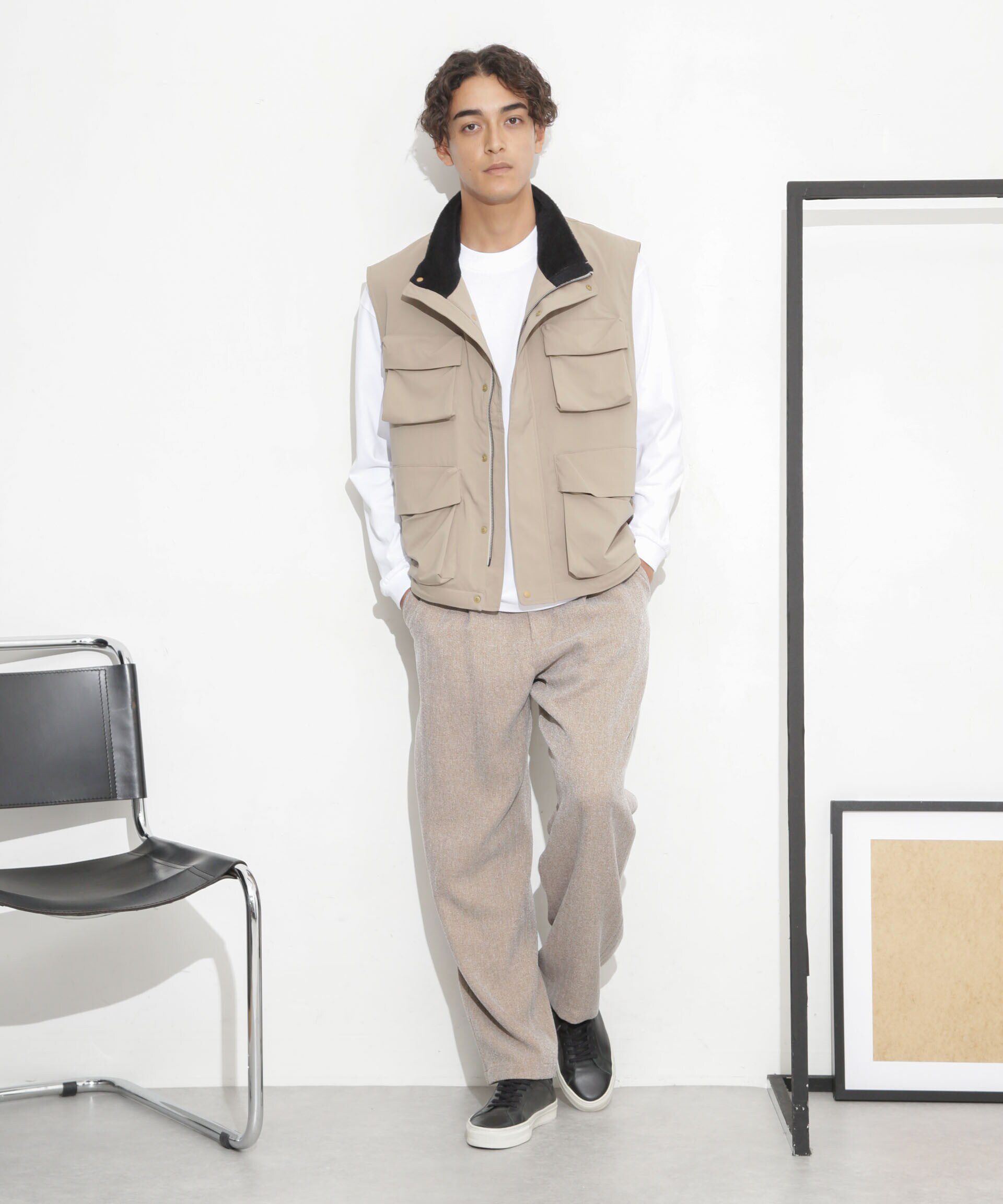 nano･universe「「Octa(R) CPCP(R)」ウォータープルーフカーゴベスト」|アウトドア|