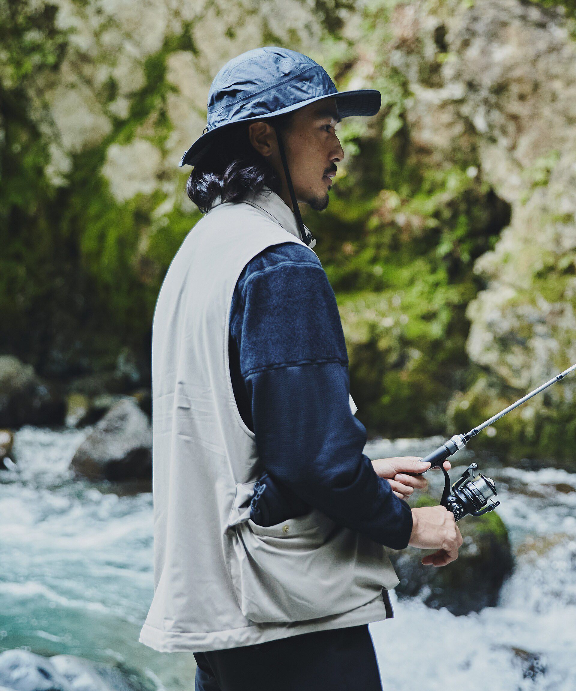 nano･universe「「Octa(R) CPCP(R)」ウォータープルーフカーゴベスト」|アウトドア|