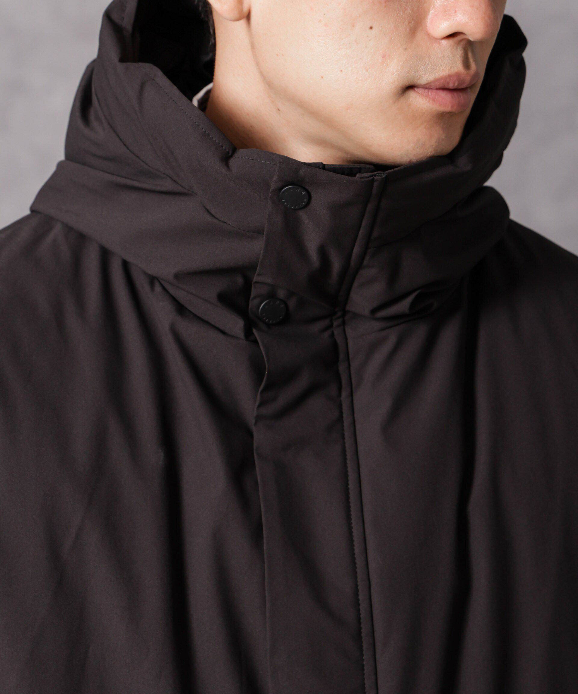 nano･universe「「西川ダウン(R)」ロングフードダウン」|ダウン|