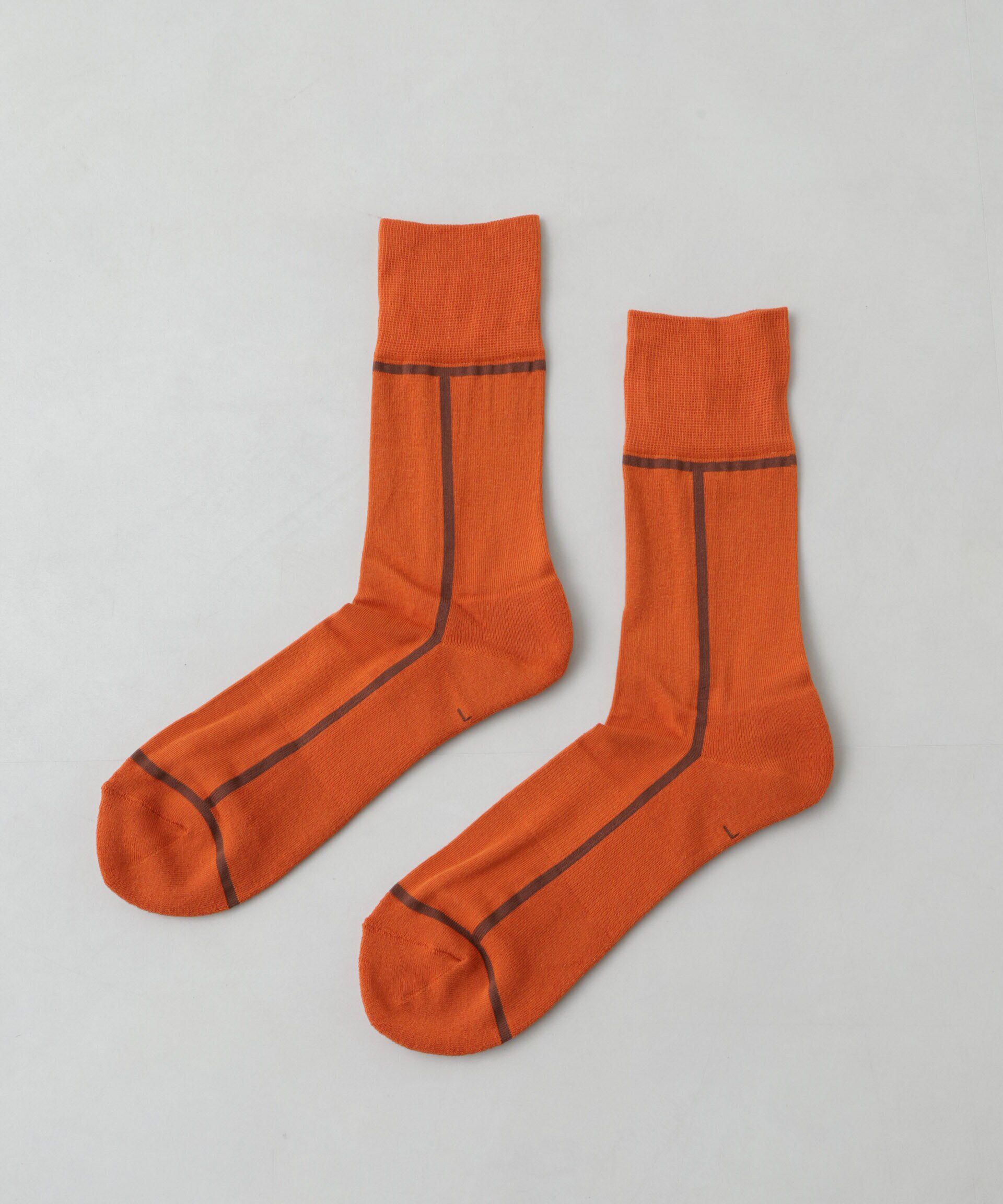 nano･universe「CHICSTOCKS/LINE」|ソックス|パターン54