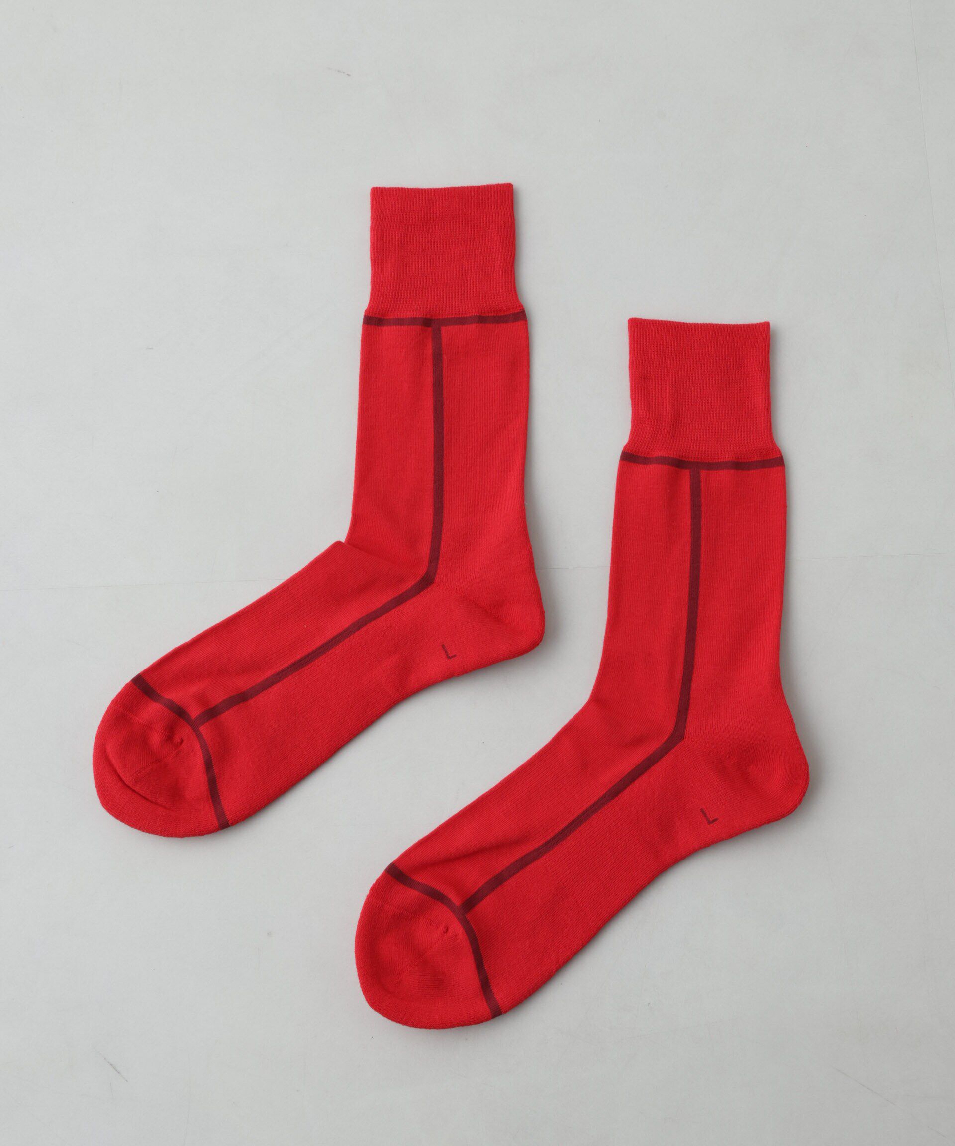 nano･universe「CHICSTOCKS/LINE」|ソックス|パターン87