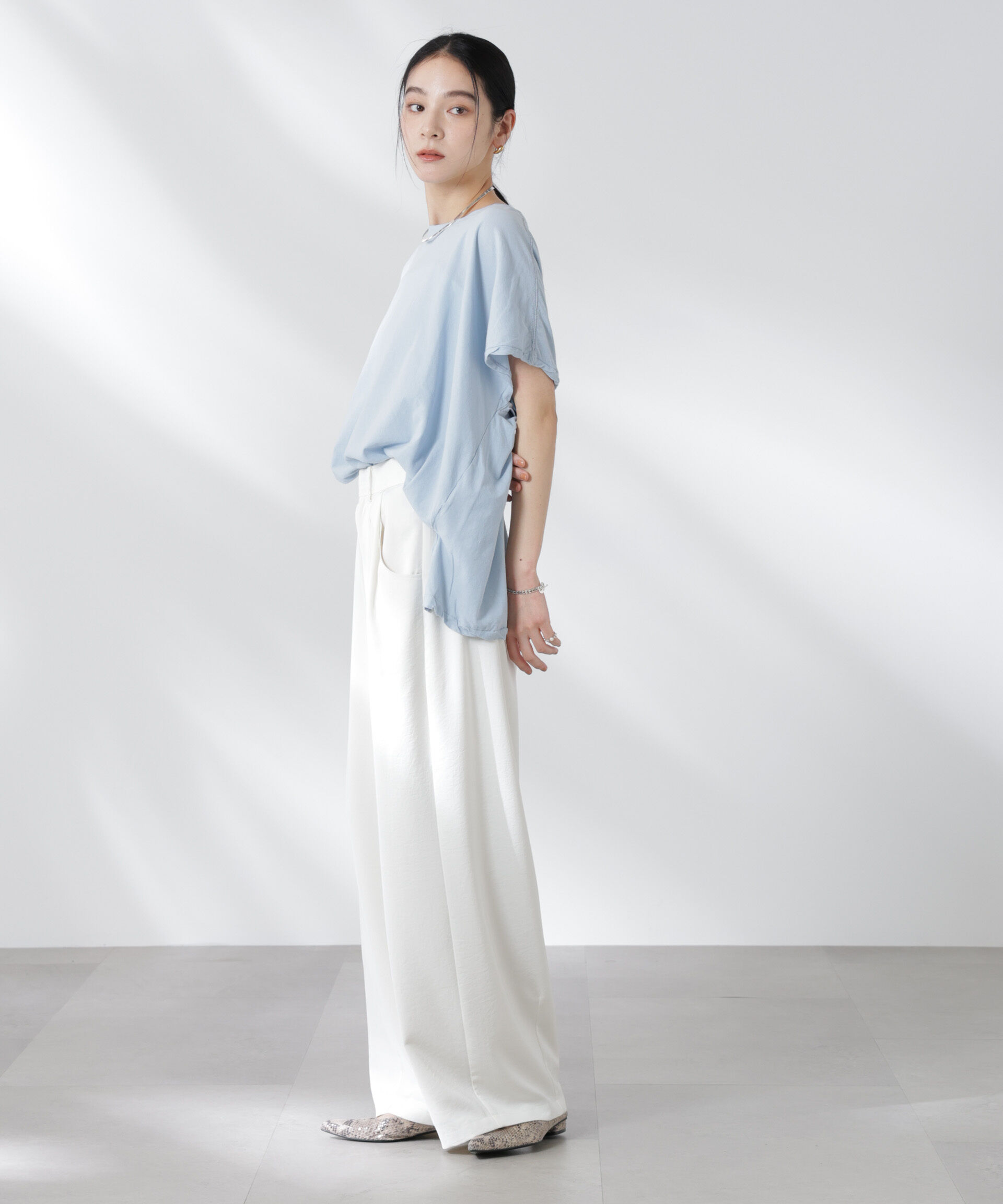 nano･universe「GREYCHORD/IVY フットボールデザインTシャツ」|Tシャツ・カットソー|