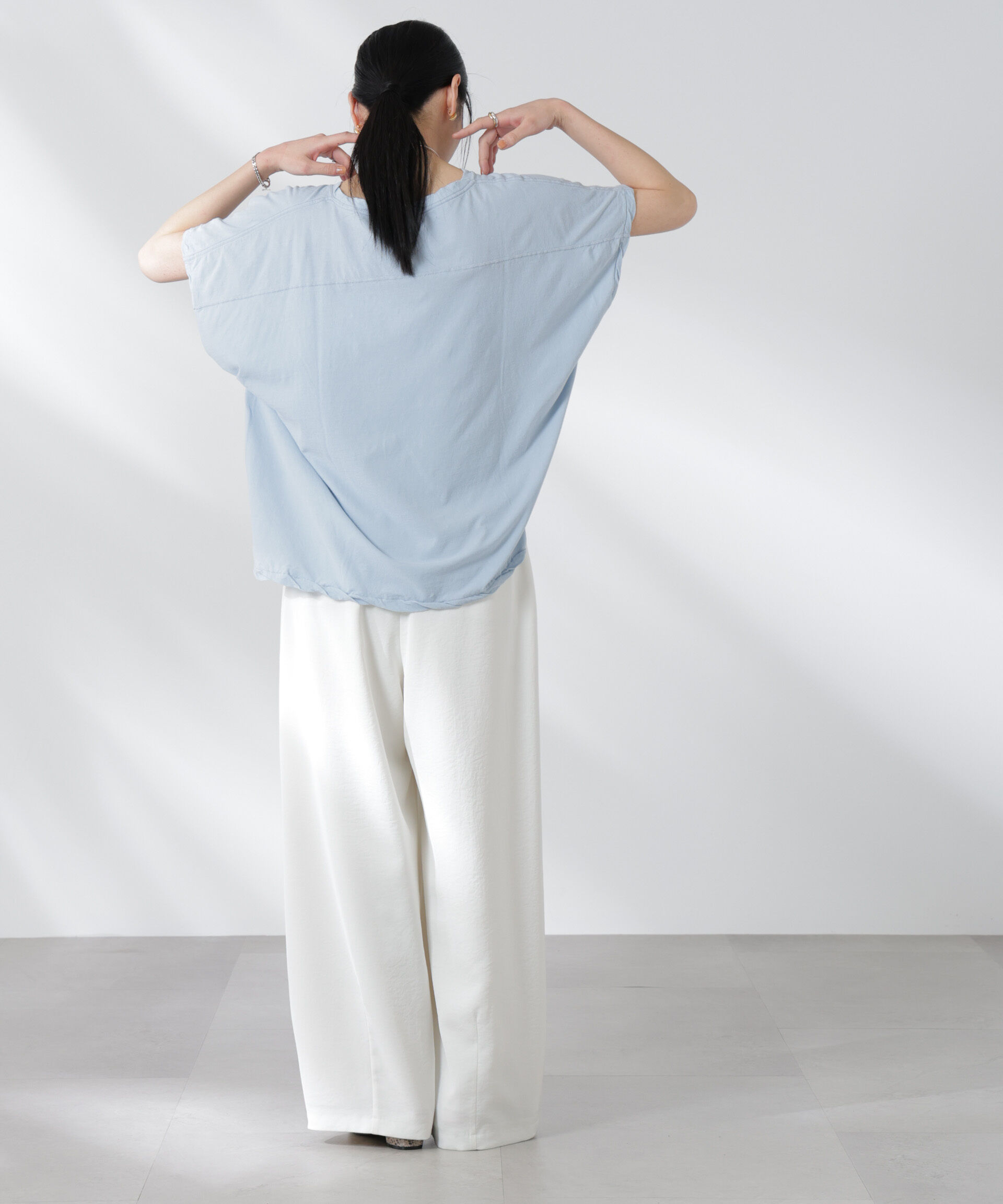 nano･universe「GREYCHORD/IVY フットボールデザインTシャツ」|Tシャツ・カットソー|