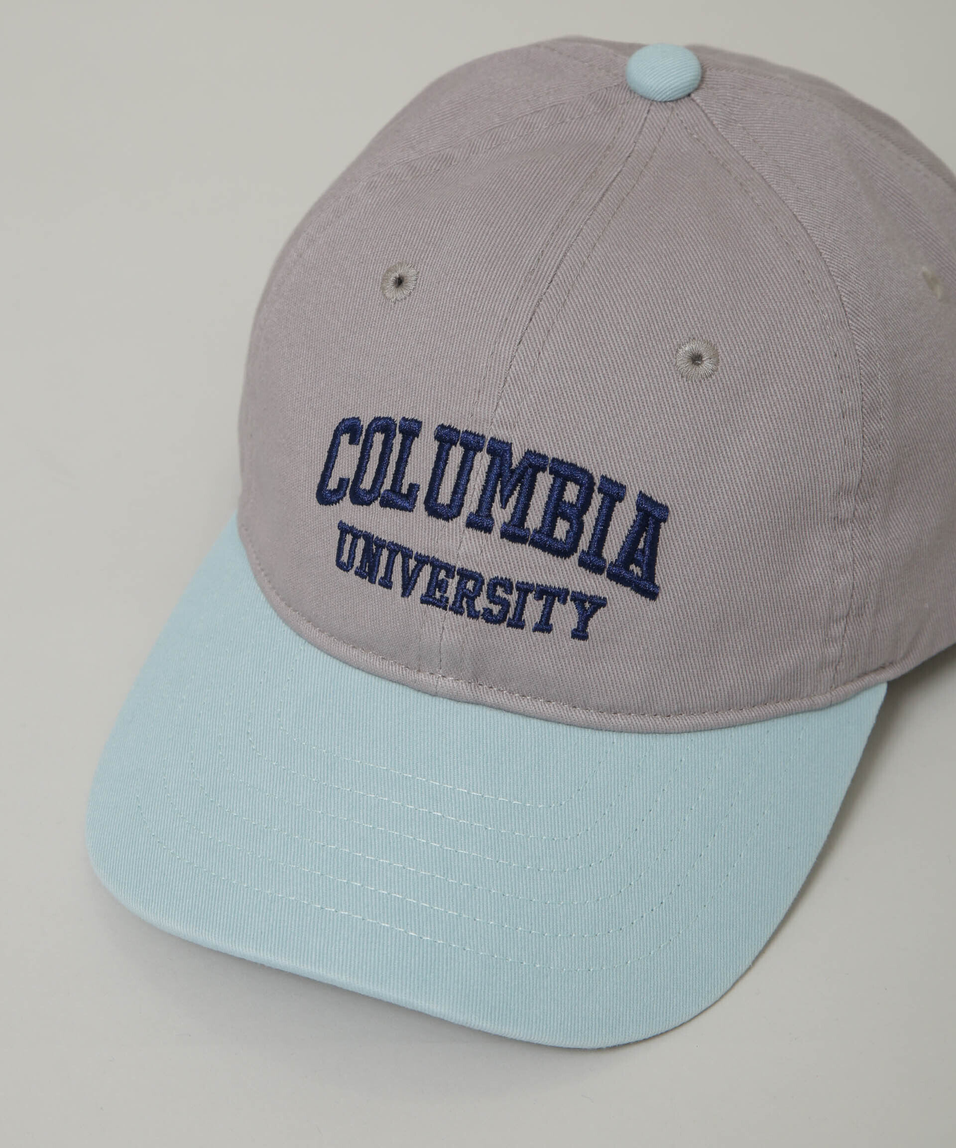 nano･universe「COLUMBIA UNIVERSITY/CU USC WASHED 2TONE CAP」|キャップ・キャスケット|
