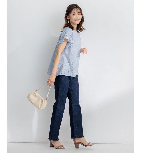 組曲「エンブロイダリーレースフレンチスリーブ ブラウス」|シャツ・ブラウス|