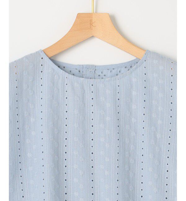 組曲「エンブロイダリーレースフレンチスリーブ ブラウス」|シャツ・ブラウス|