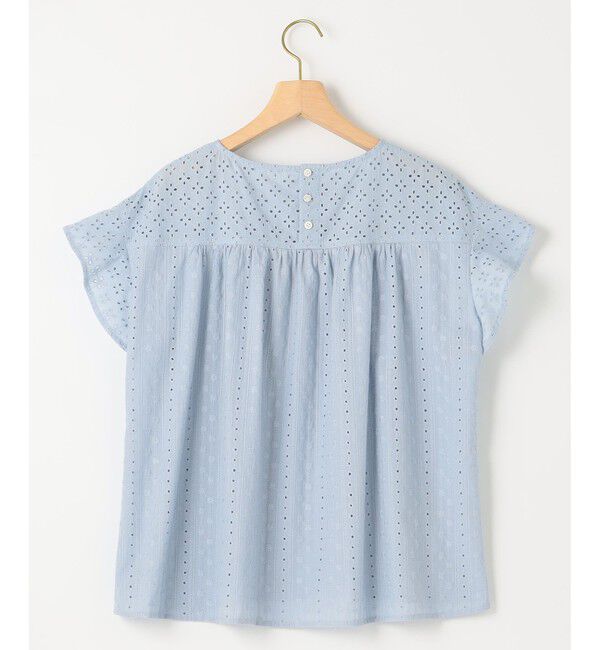 組曲「エンブロイダリーレースフレンチスリーブ ブラウス」|シャツ・ブラウス|