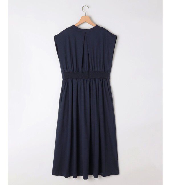 組曲「【洗える・WEB限定】プレーティング天竺 ドレープワンピース」|ワンピース|