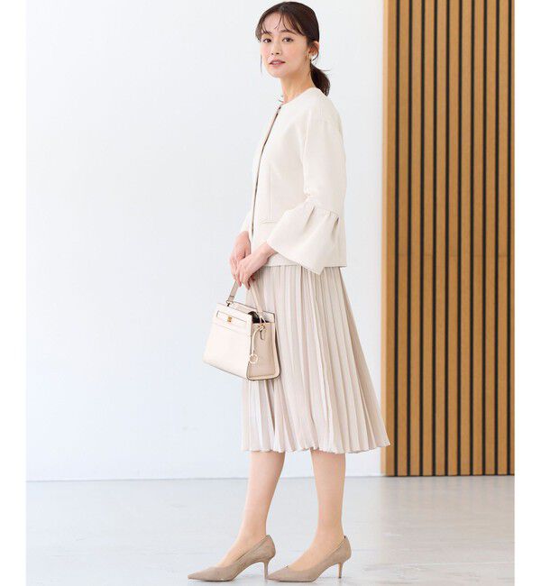 組曲「【KUMIKYOKU NAVY】ジャージーコンビプリーツ ワンピース」|ワンピース|