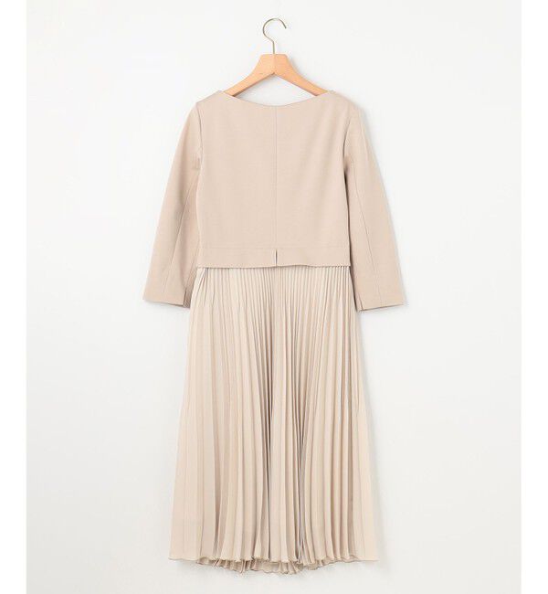 組曲「【KUMIKYOKU NAVY】ジャージーコンビプリーツ ワンピース」|ワンピース|